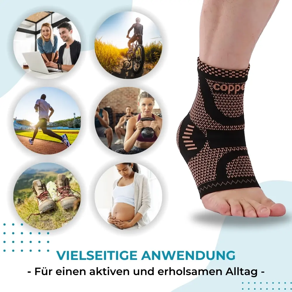 FlexiPro Knöchel-Kompressionssocken – Seite