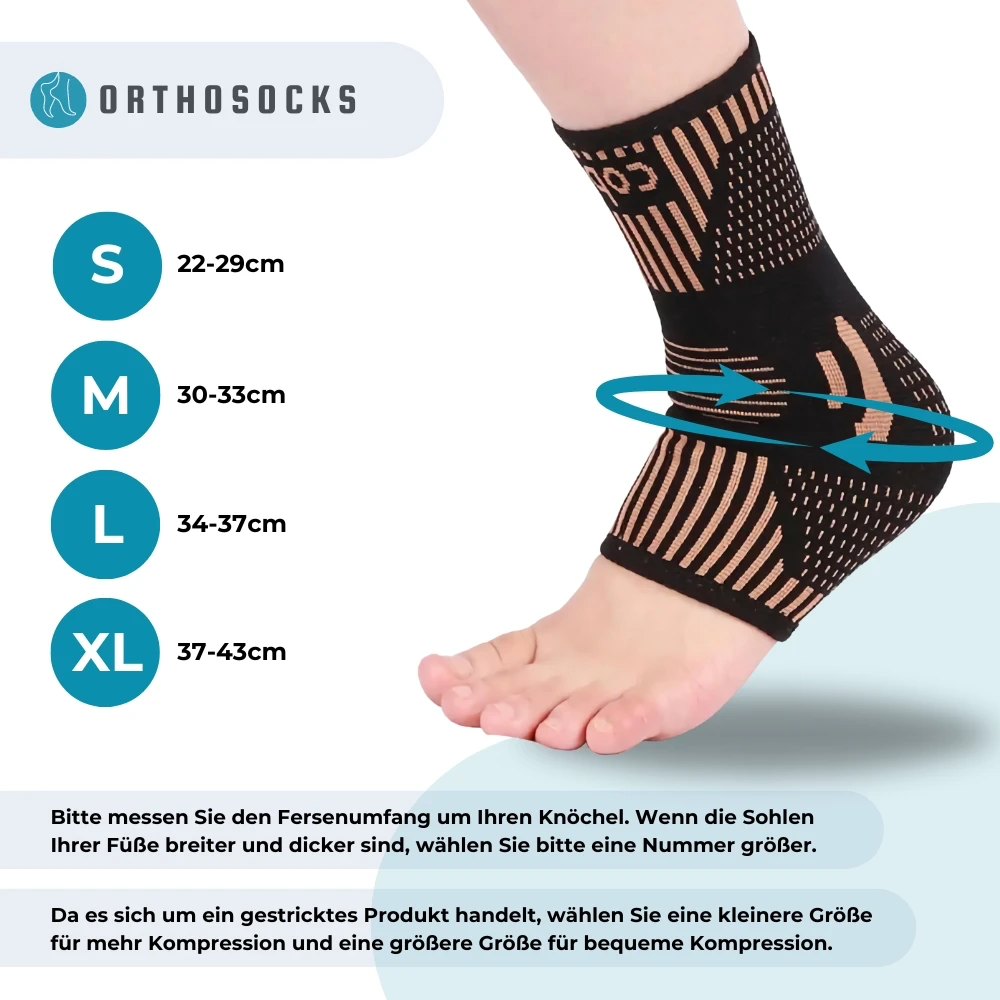 FlexiPro Knöchel-Kompressionssocken – Sport