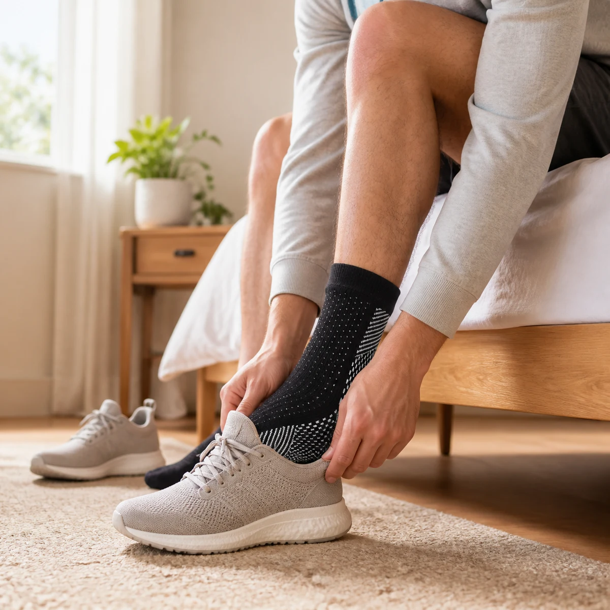 NeuroSocks zu Hause