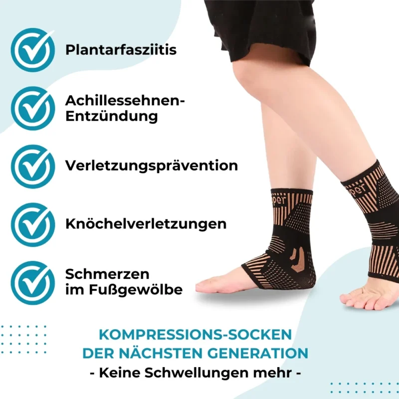 Knöchel Kompressionssocken 2